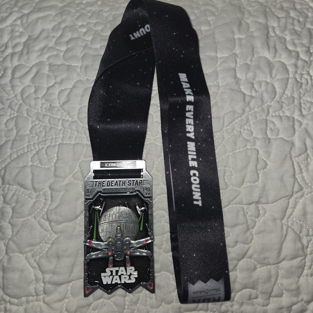 Star Wars Death Star Medal with Black Lanyard